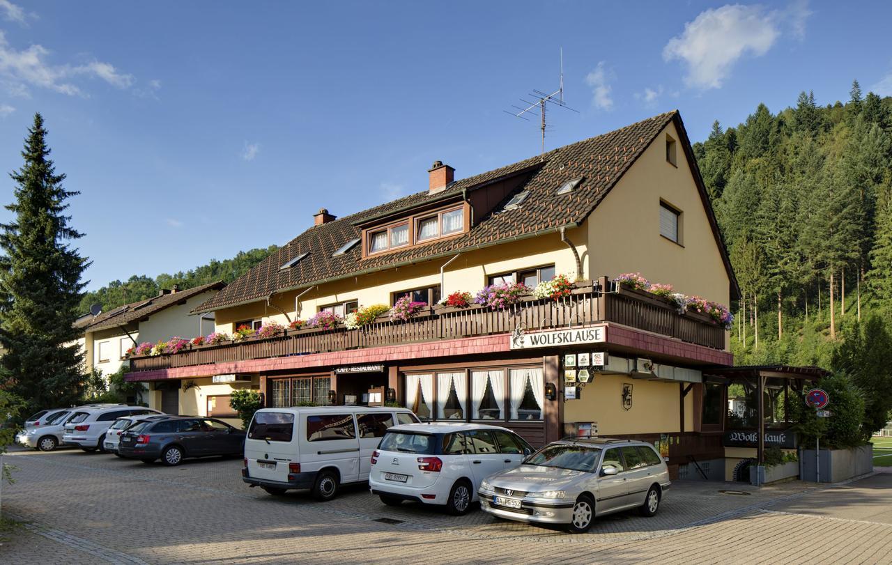 Restaurant Pension Wolfsklause Oberwolfach エクステリア 写真